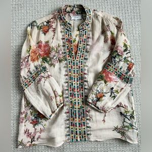 Johnny Was Peasant Blouse